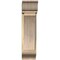 Ekena Millwork Thorton Traditional Rough Sawn Bracket w/ Offset Brace, Douglas Fir, 8"W x 20"D x 32"H BKT0806X20X32THR01RDF - alternate 4